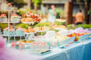 Gartenparty gesund und lecker