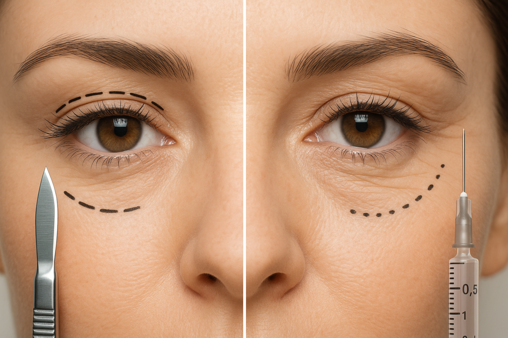 Was ist besser: Botox oder Chirurgie!