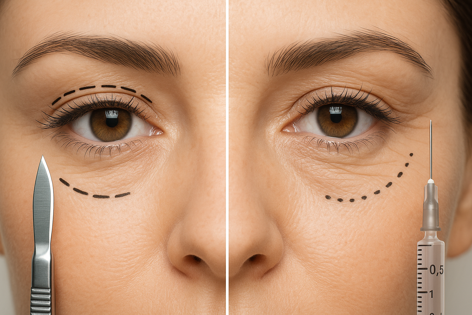 Was ist besser: Botox oder Chirurgie!